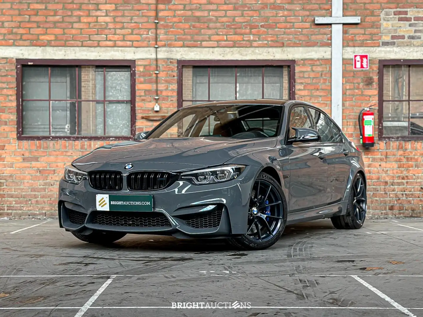 BMW M3 3-serie F80 Competition DCTA Gris - 2