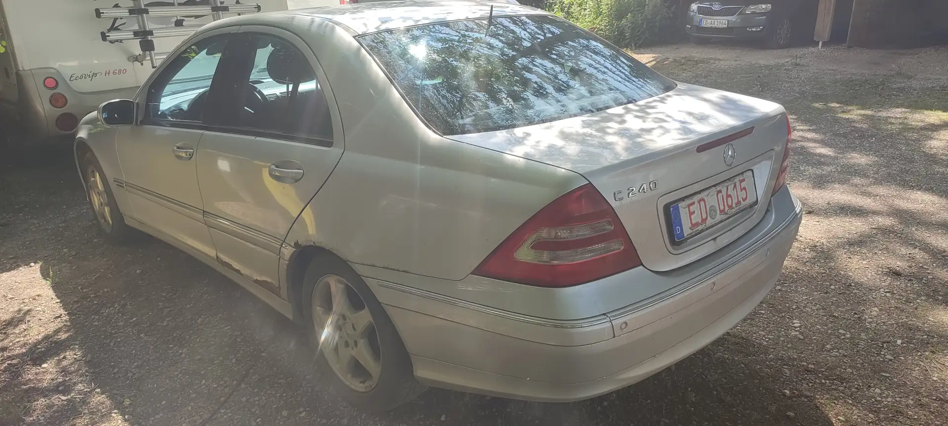 Mercedes-Benz C 240 AVANTGARDE *TÜV 8.25* VOLL FAHRBEREIT Szary - 1