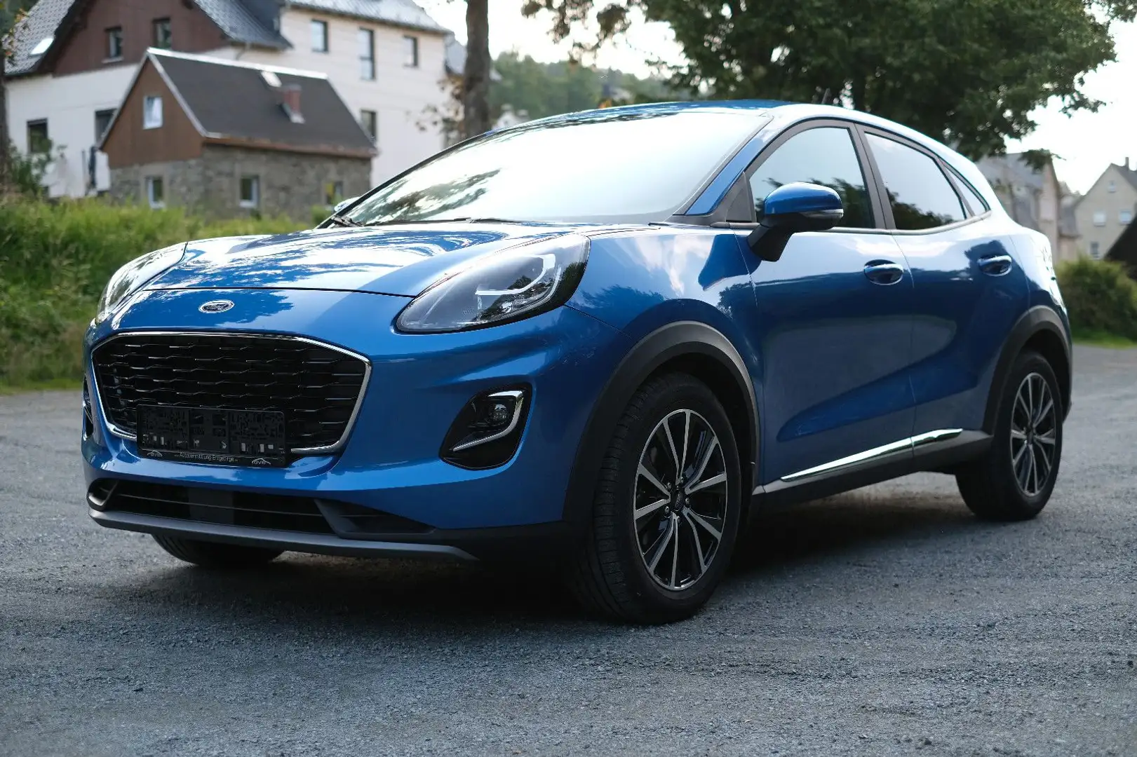 Ford Puma 1,0EB 92kW Titanium nur 15tkm Blau - 1