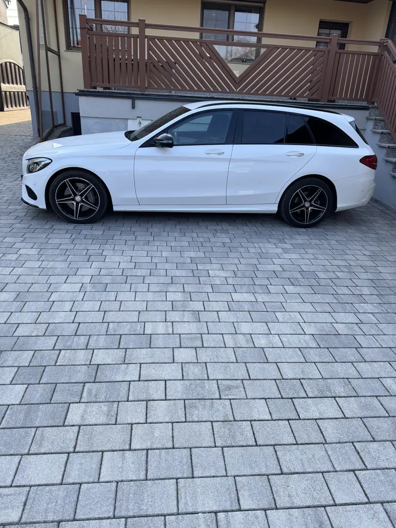 Mercedes-Benz C 250 C 250 T BlueTEC 4MATIC AMG Line Aut. AMG Line Weiß - 2