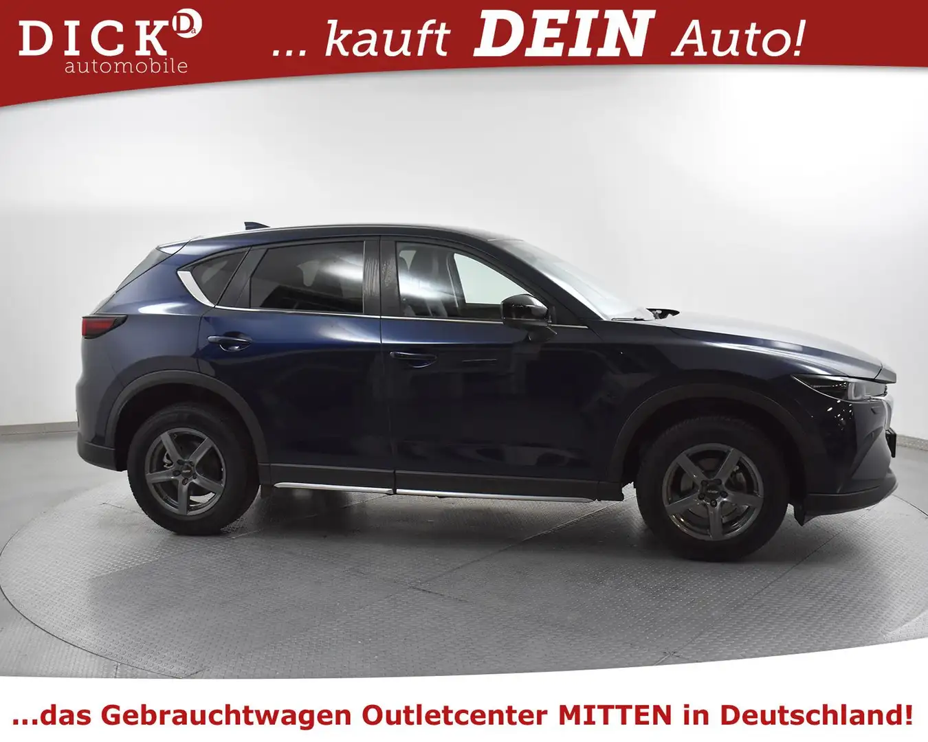 Mazda CX-5 2.5 Aut Newground HEAD+360+LEDER+SHZ+NAVI+ Blau - 2