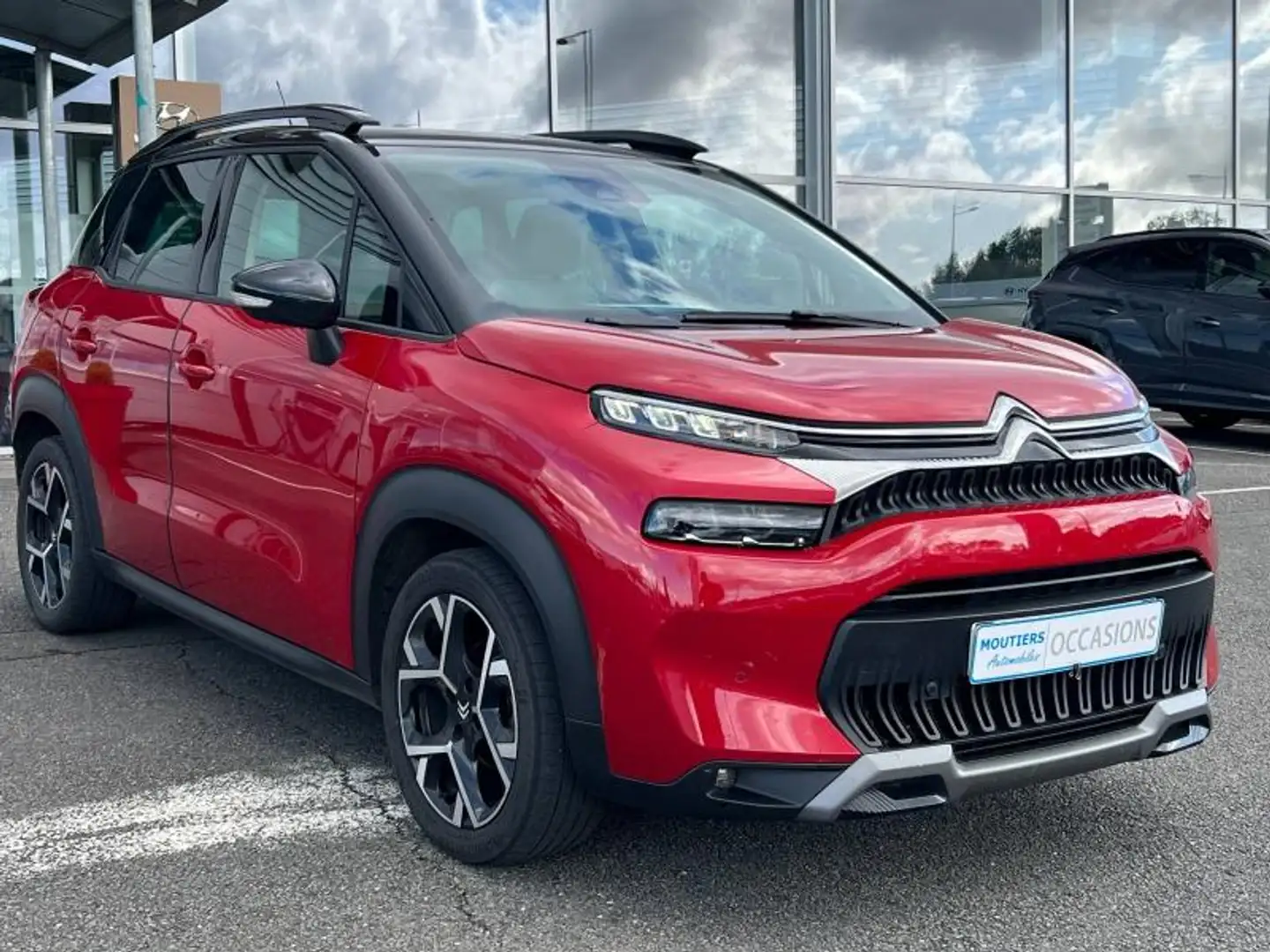Citroen C3 Aircross BlueHDi 110ch S\u0026S Shine Pack Rouge - 2