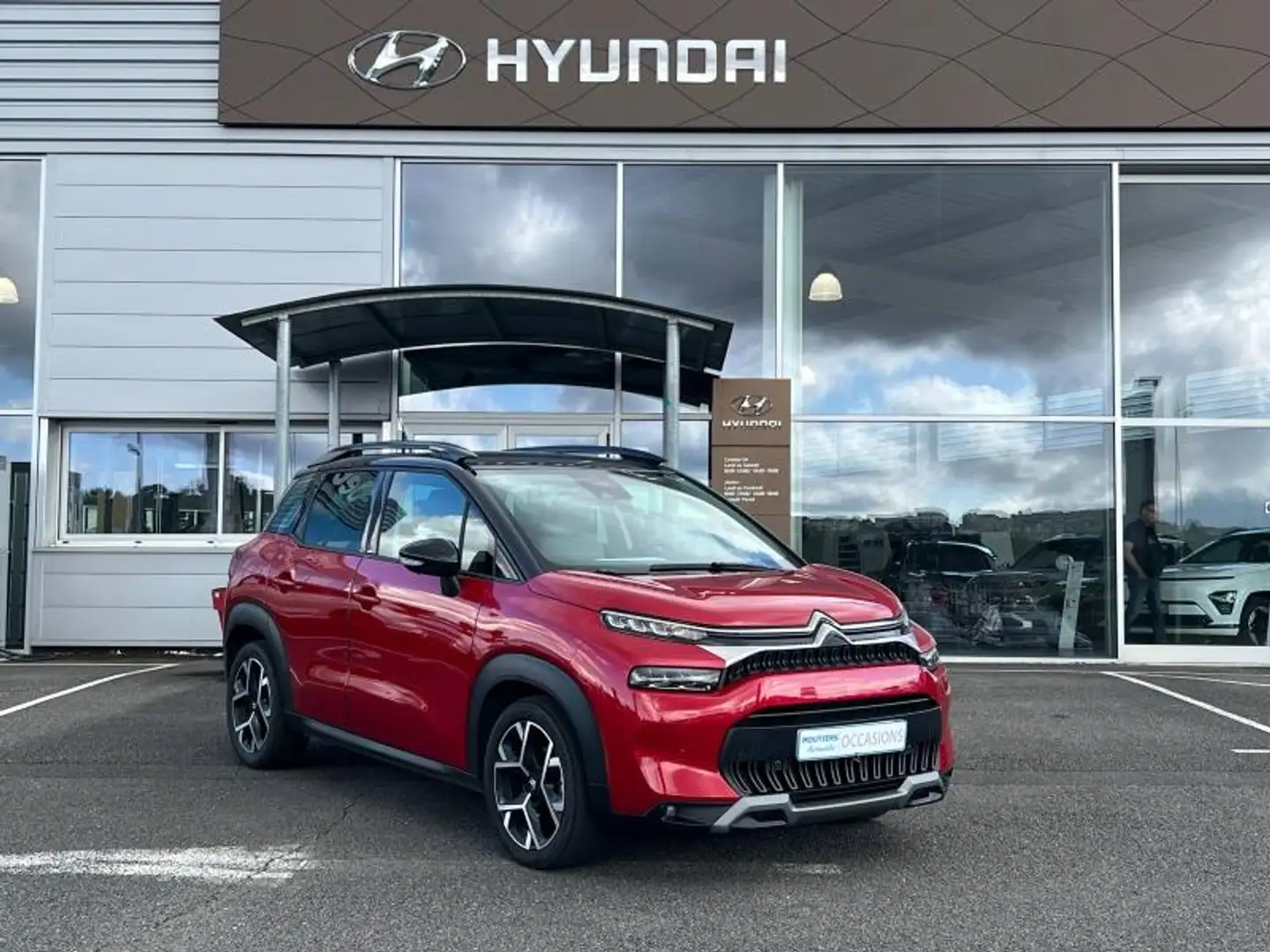 Citroen C3 Aircross BlueHDi 110ch S\u0026S Shine Pack Rouge - 1