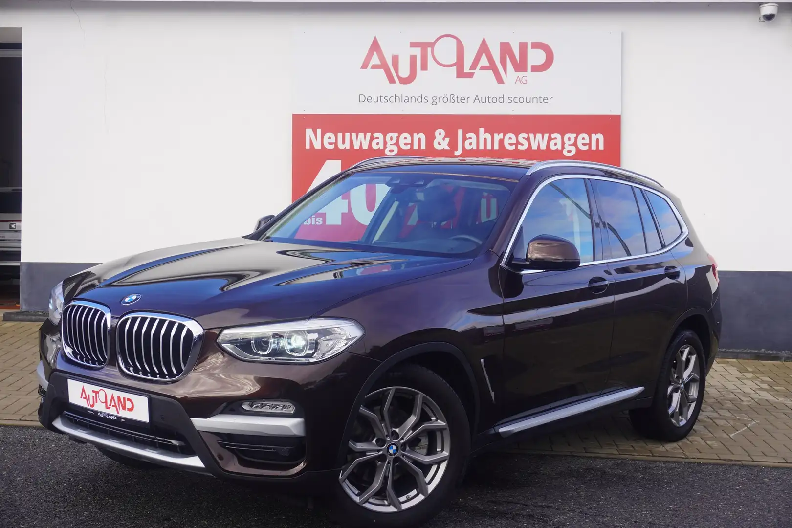 BMW X3 xDrive 20 d xLine LED Navi PDC Sitzheizung Braun - 2