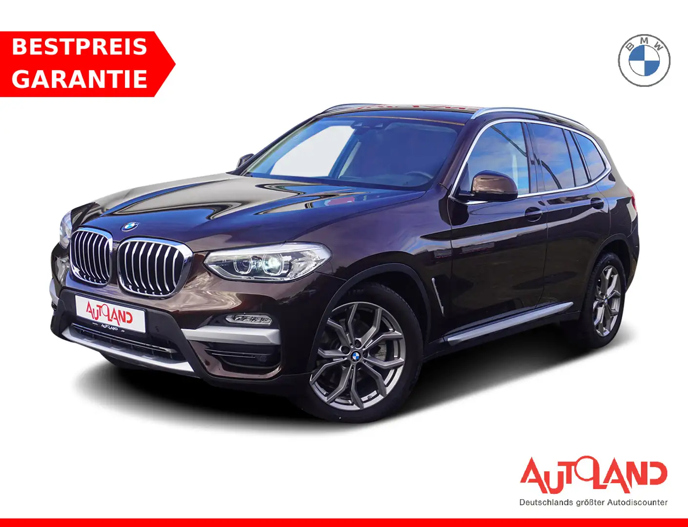 BMW X3 xDrive 20 d xLine LED Navi PDC Sitzheizung Braun - 1