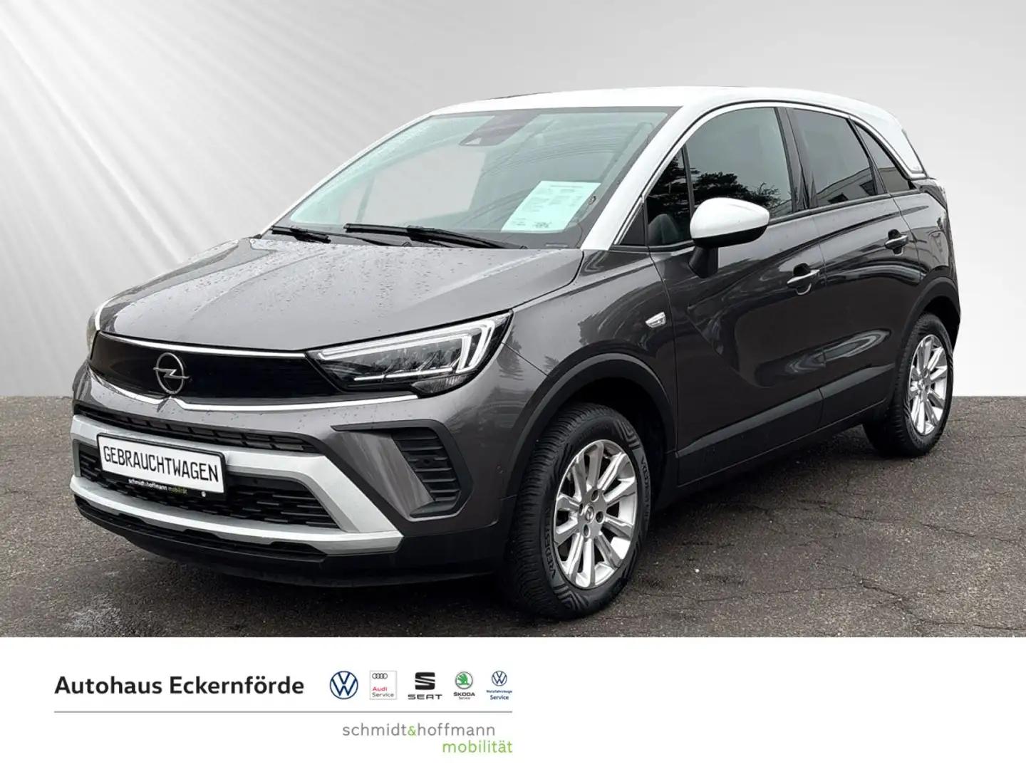Opel Crossland Elegance Klima Einparkhilfe Sitzheizung Grau - 1