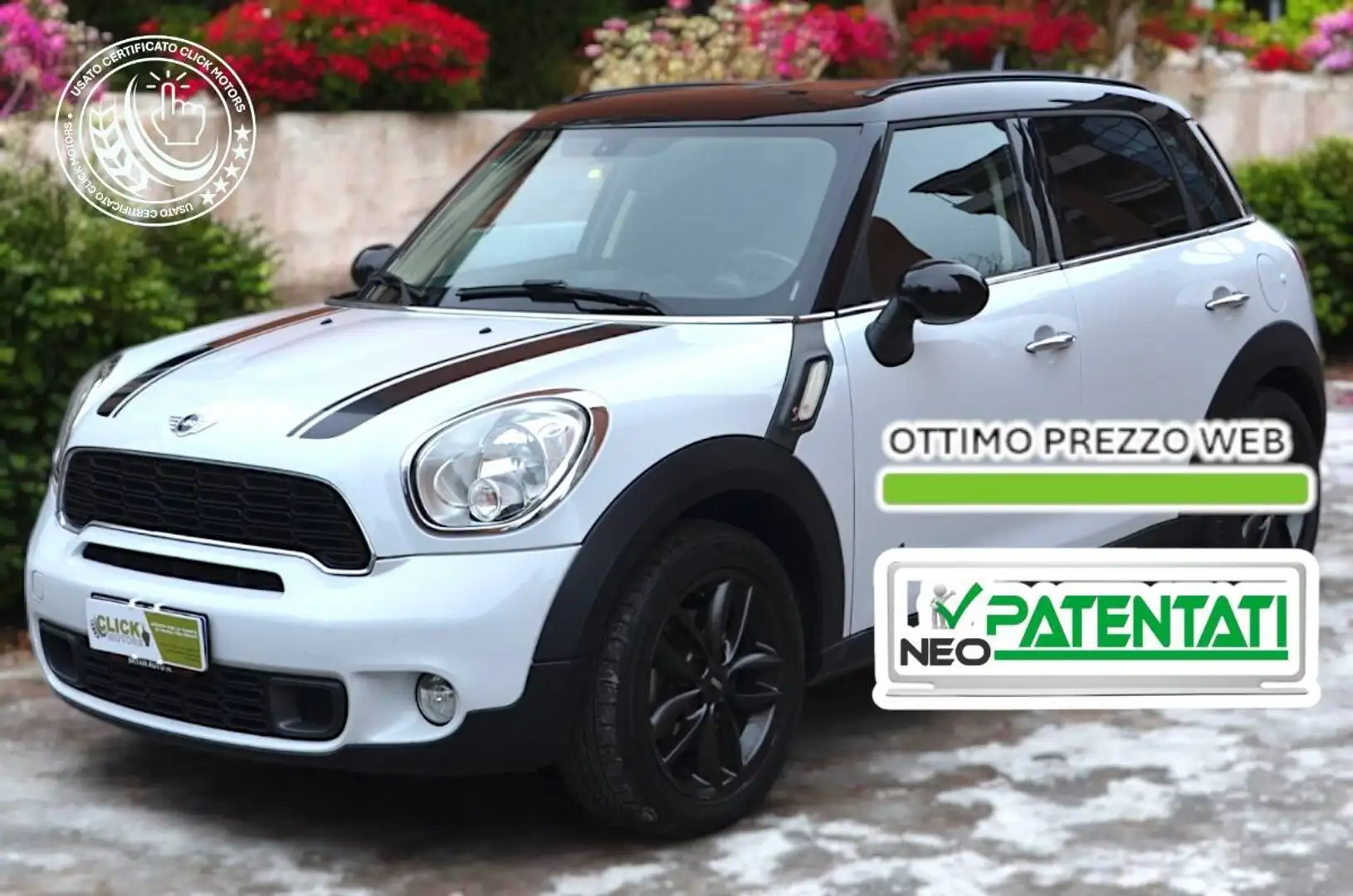 MINI Cooper SD Countryman Countryman R60 2.0 Cooper SD all4 Bianco - 1