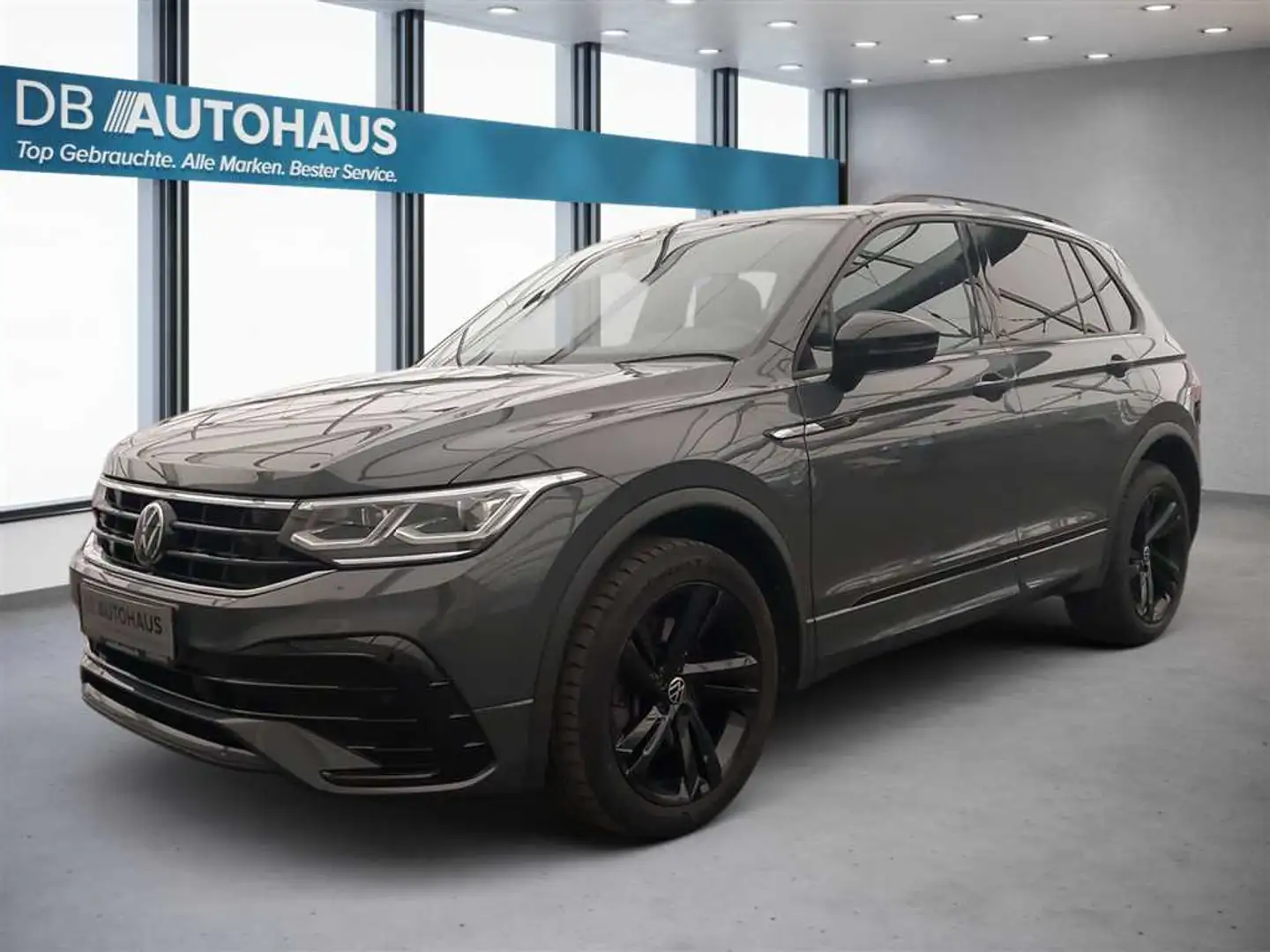 Volkswagen Tiguan R-Line 2.0 TSI 4MOTION DSG Gris - 1