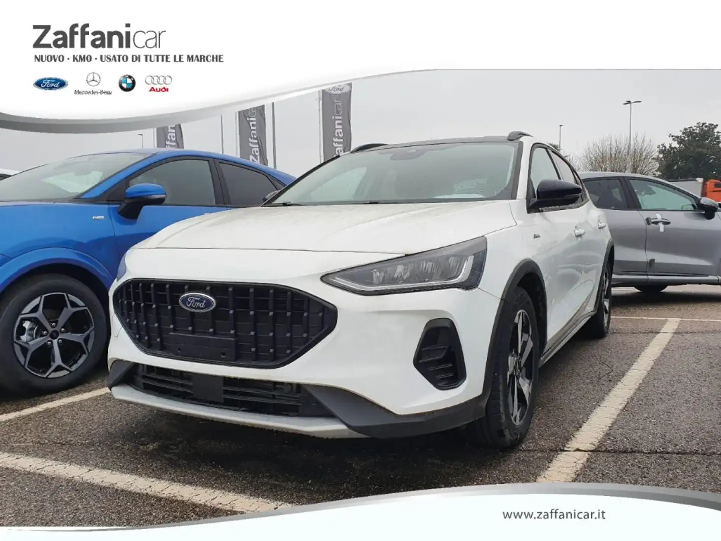 Ford Focus 1.0 EcoBoost Hybrid 125 CV 5p. Active X Bianco - 1