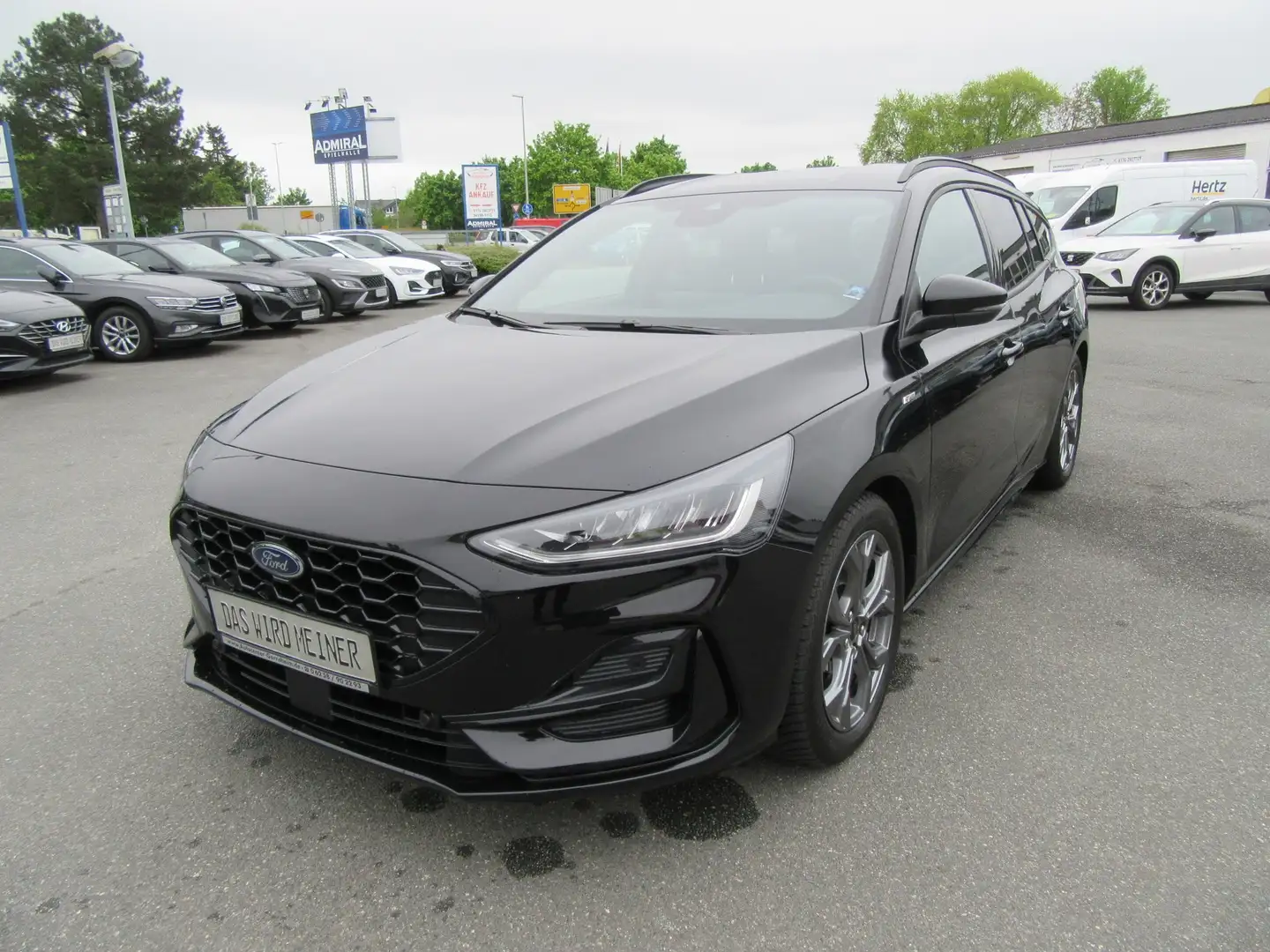 Ford Focus ST-Line Autom., LED,NAVI,FINANZ.MÖGLICH Noir - 1