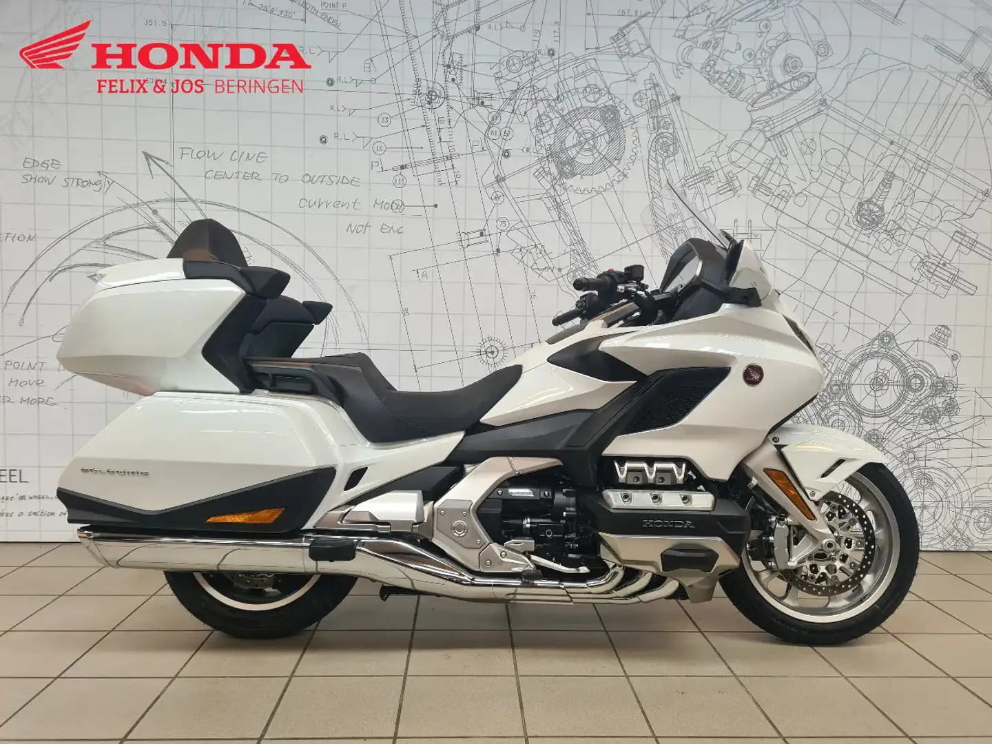 Honda GL 1800 Dct Goldwing Wit - 1