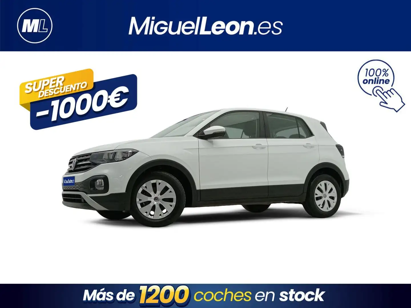 Volkswagen T-Cross 1.0 TSI Edition Blanco - 1