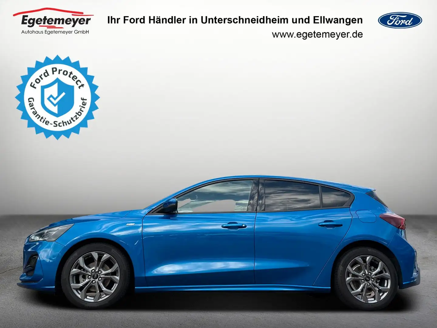 Ford Focus Lim. ST-Line X AUTOMATIK NAVI LED RFK B&O Bleu - 2