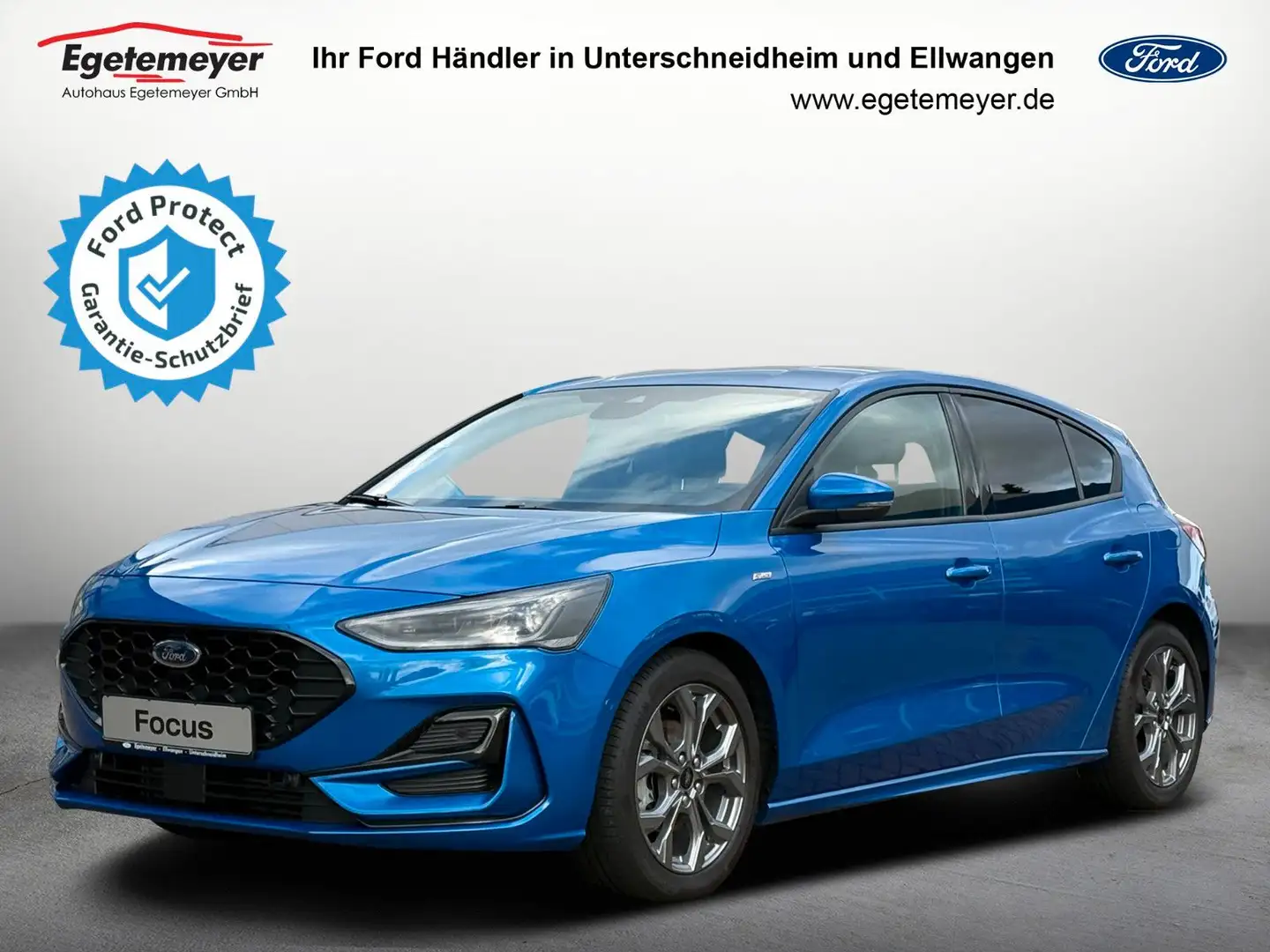 Ford Focus Lim. ST-Line X AUTOMATIK NAVI LED RFK B&O Bleu - 1