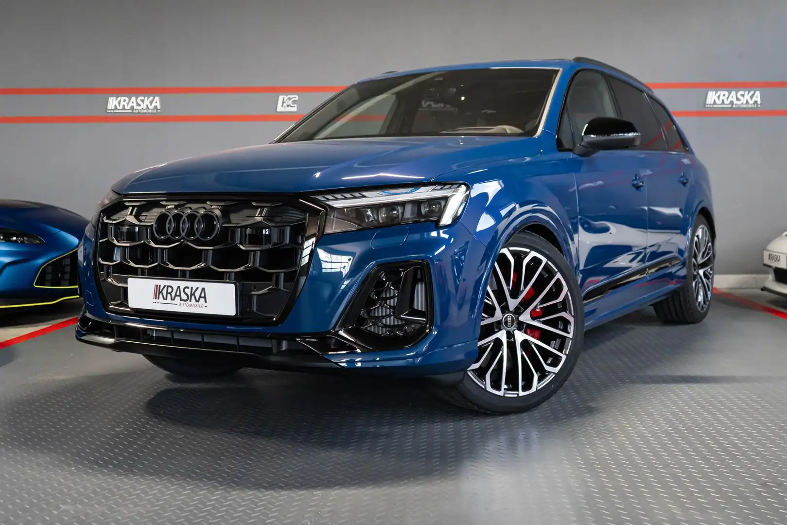 Audi SQ7 4.0 TFSI quattro PANO B&O STHZ Facelift ABT Albastru - 1