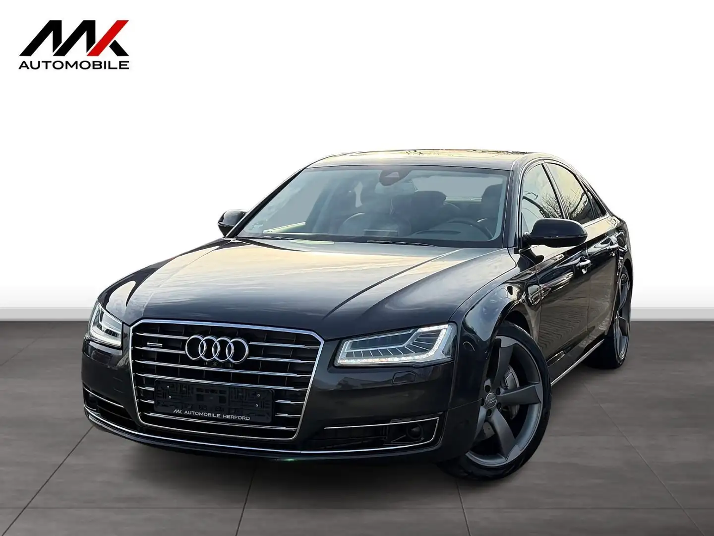 Audi A8 4.2 TDI clean diesel quattro*MATRIX*ALCANTARA Gris - 1