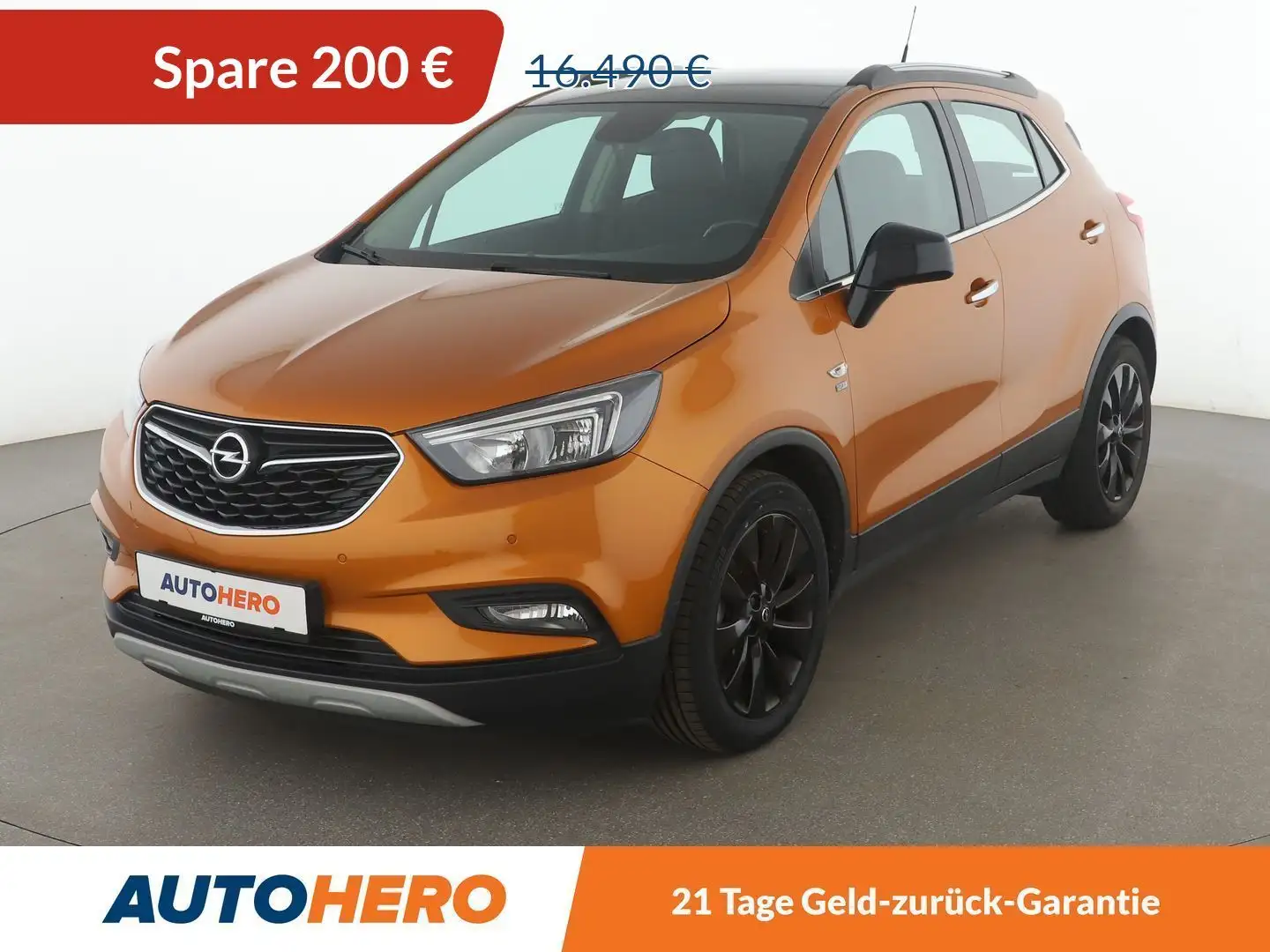 Opel Mokka X 1.4 Turbo 120 Jahre Aut.*NAVI*TEMPO*CAM*PDC* Braun - 1