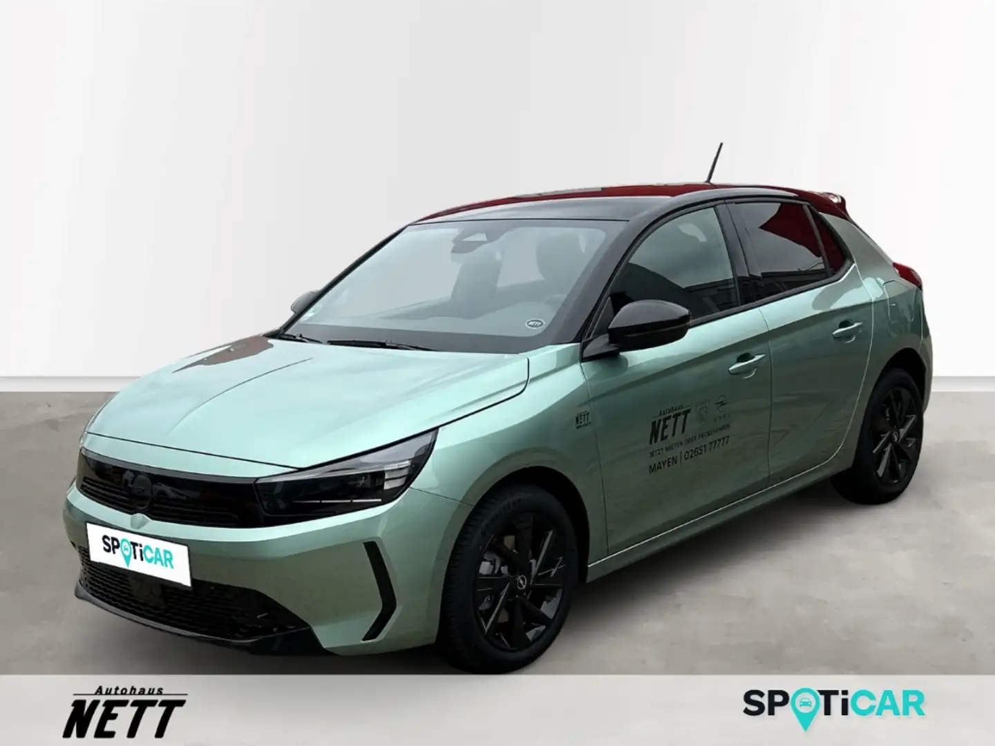 Opel Corsa YES Mild-Hybrid 110 PS 6-Gang e-DCT verfügbar ab 0 Grün - 1