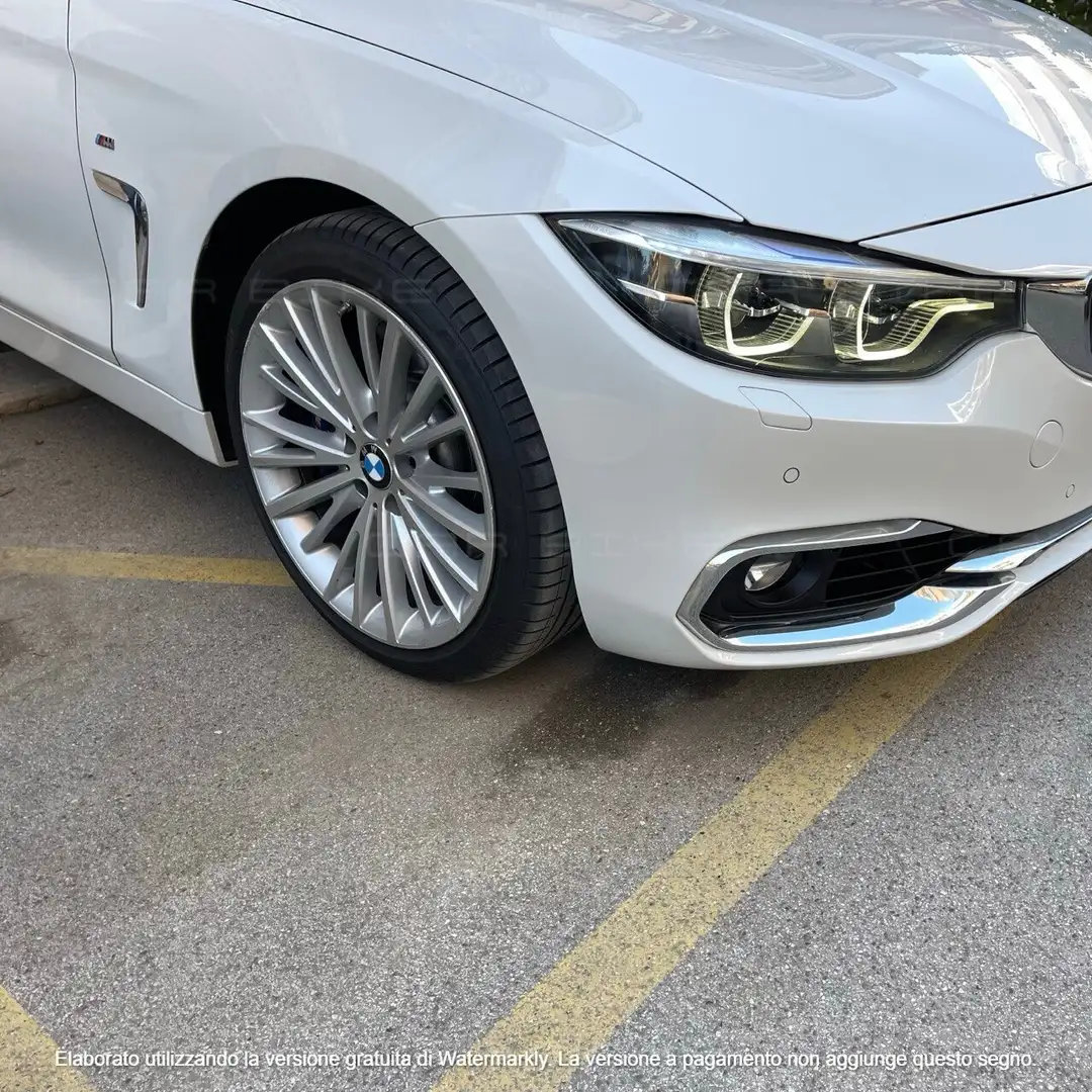 BMW 435 435d xDrive Coupé Msport Bianco - 2