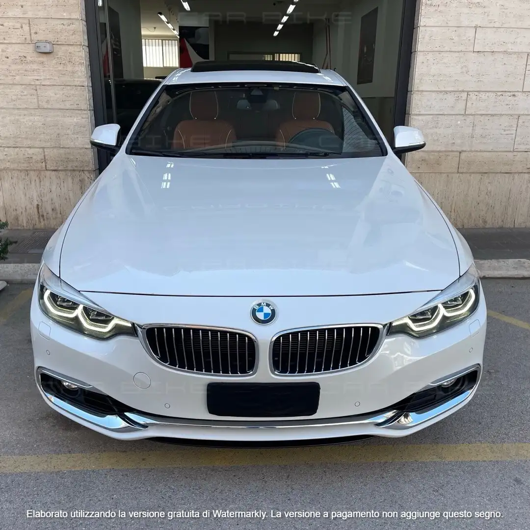 BMW 435 435d xDrive Coupé Msport Bianco - 1