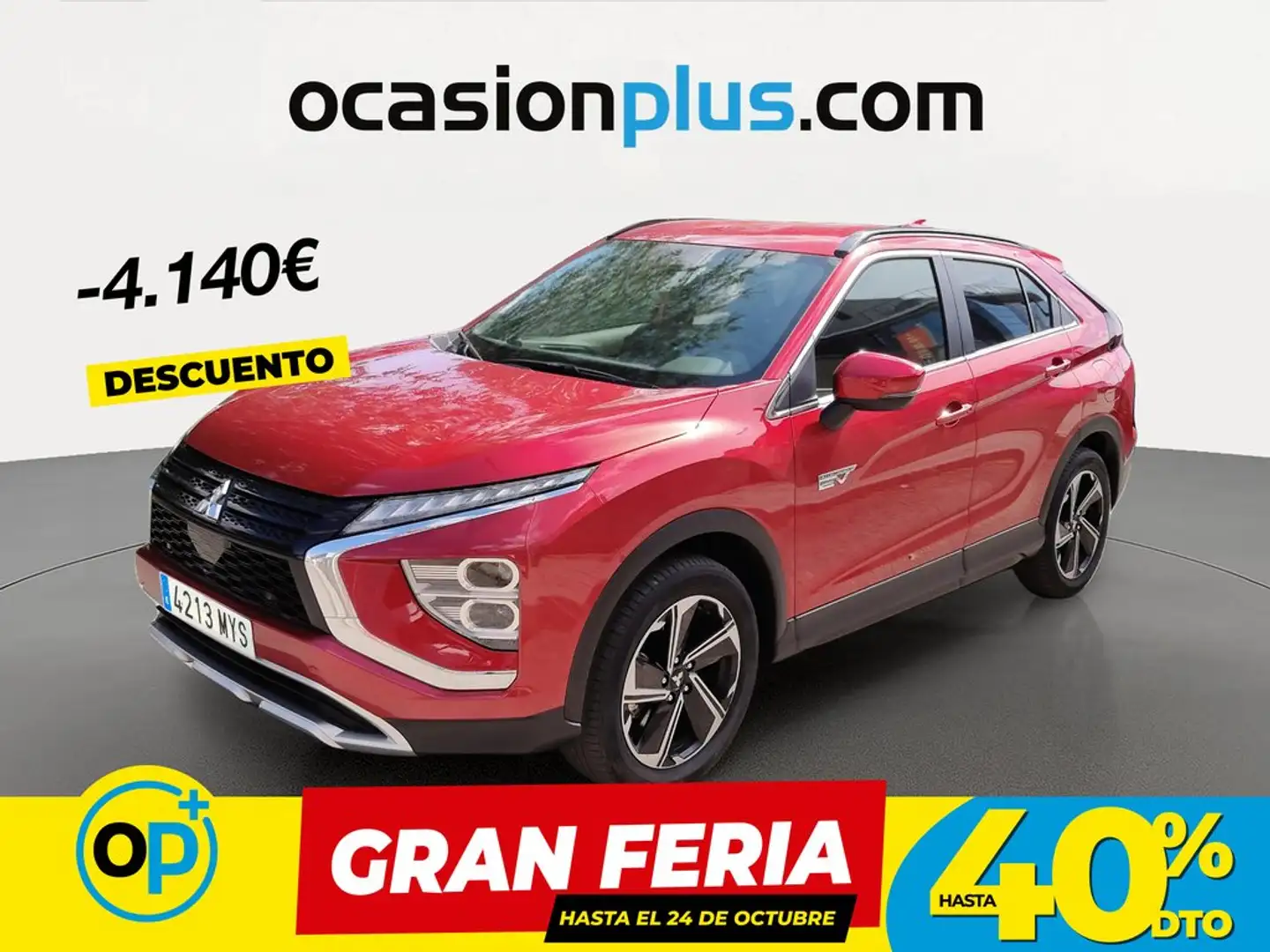 Mitsubishi Eclipse Cross PHEV Kaiteki 4WD Rojo - 1