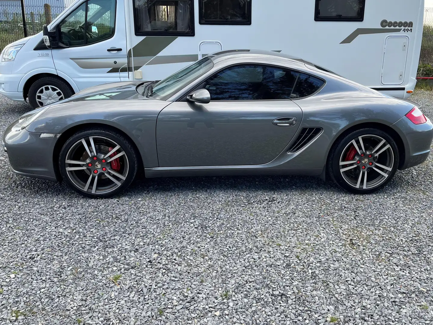 Porsche Cayman Cayman S 3.4i Gris - 1