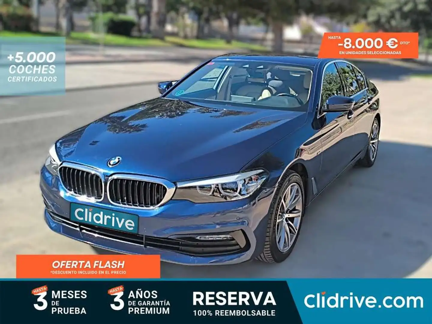 BMW 520 520dA Efficient Dynamics Azul - 2