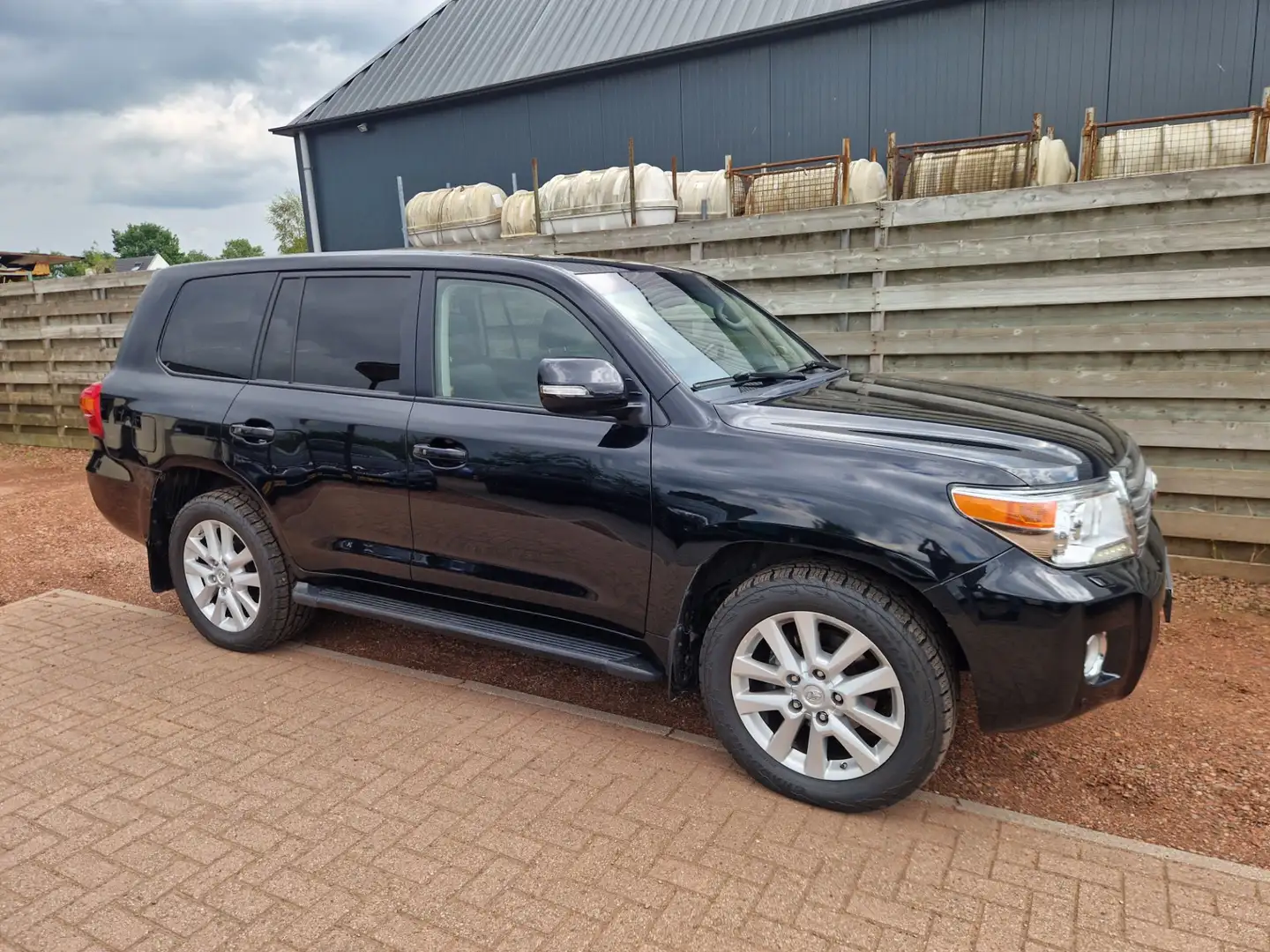 Toyota Land Cruiser V8 4.5 D-4D Executive 7p. Noir - 1