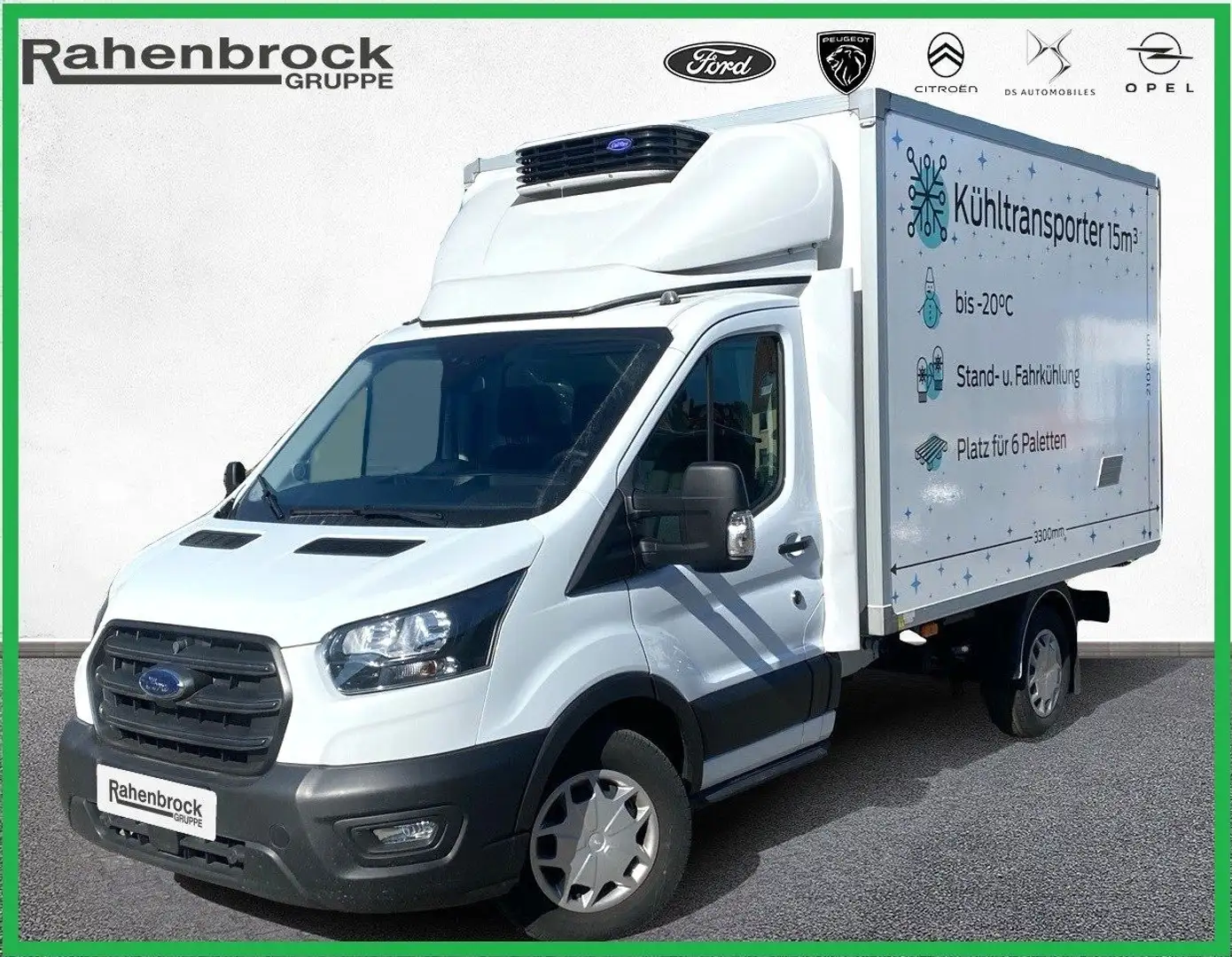 Ford Transit 350L2 Kühlkoffer Trend Blanc - 1