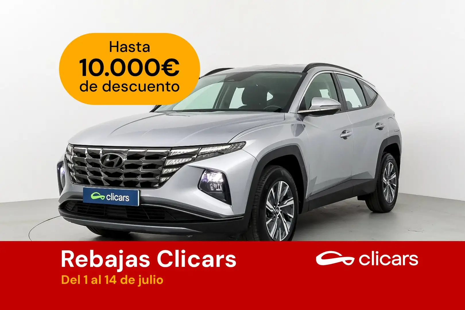 Hyundai TUCSON 1.6 TGDI HEV Maxx Sky AT Plateado - 1