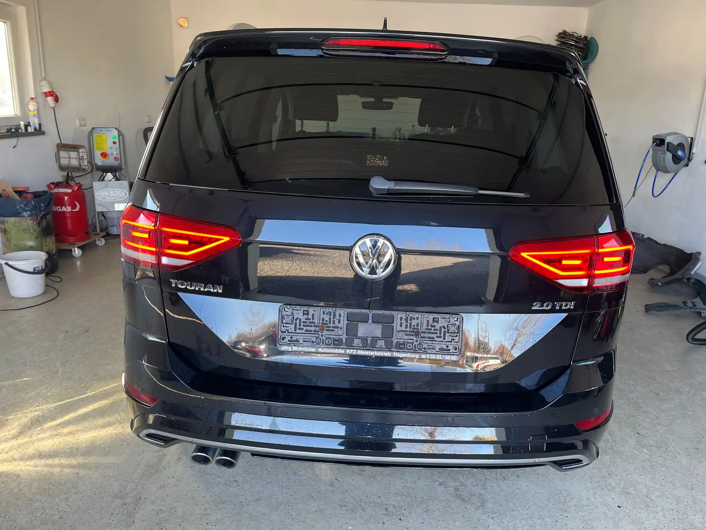 Volkswagen Touran Highline , R- Line, Navigation Negro - 2