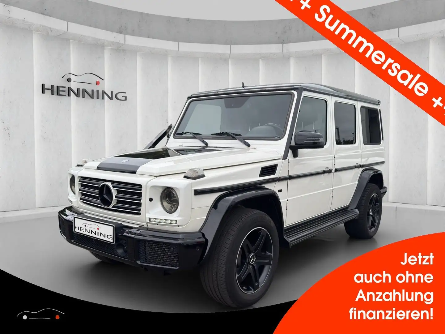 Mercedes-Benz G 500 Comand Kamera Standh. Night Harman Kardon Alb - 1