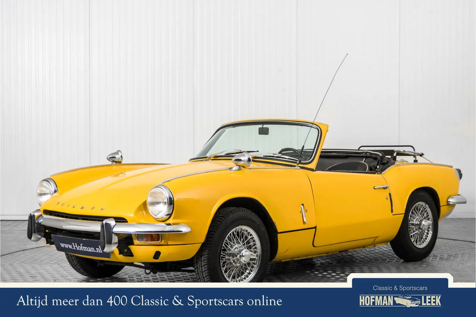 Triumph Spitfire Geel - 1