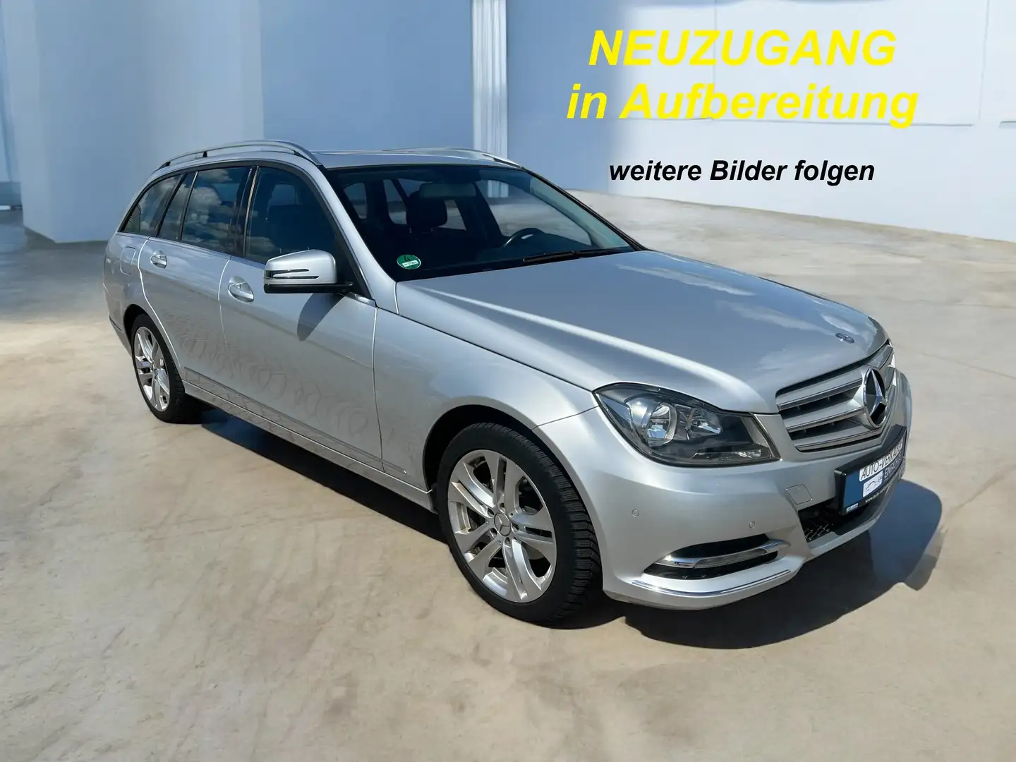 Mercedes-Benz C 180 T CGI Avantgarde,Aut,SD,Mopf,Gar,PDC,TÜV,Serv. Zilver - 1