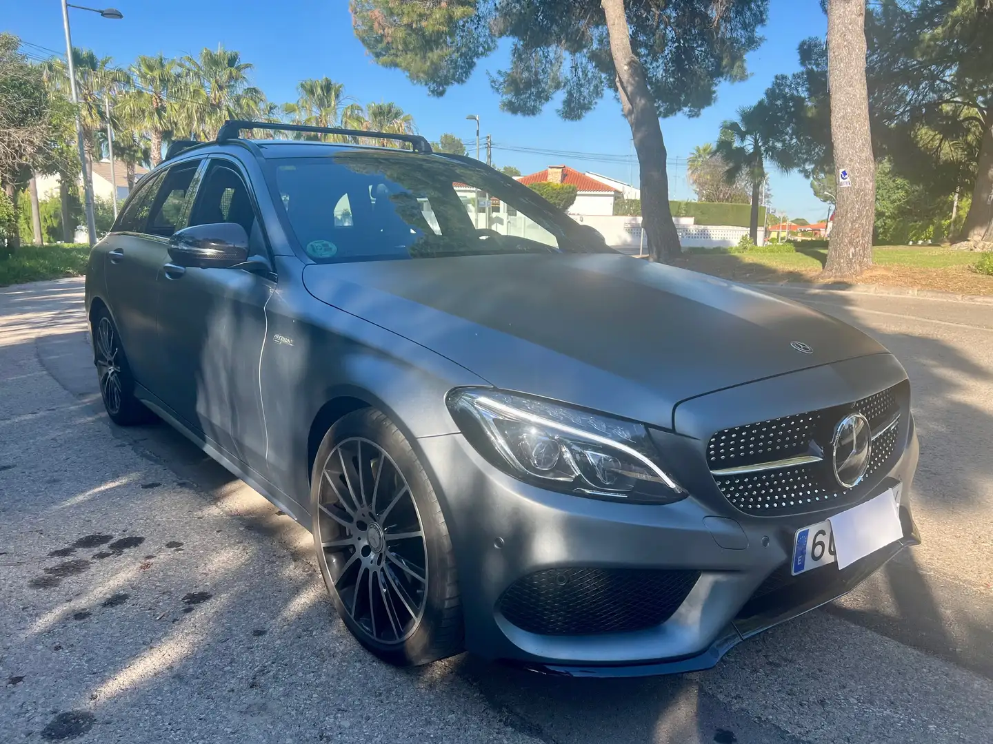 Mercedes-Benz C 43 AMG C Estate 43 AMG 4Matic 9G AMG Gris - 2