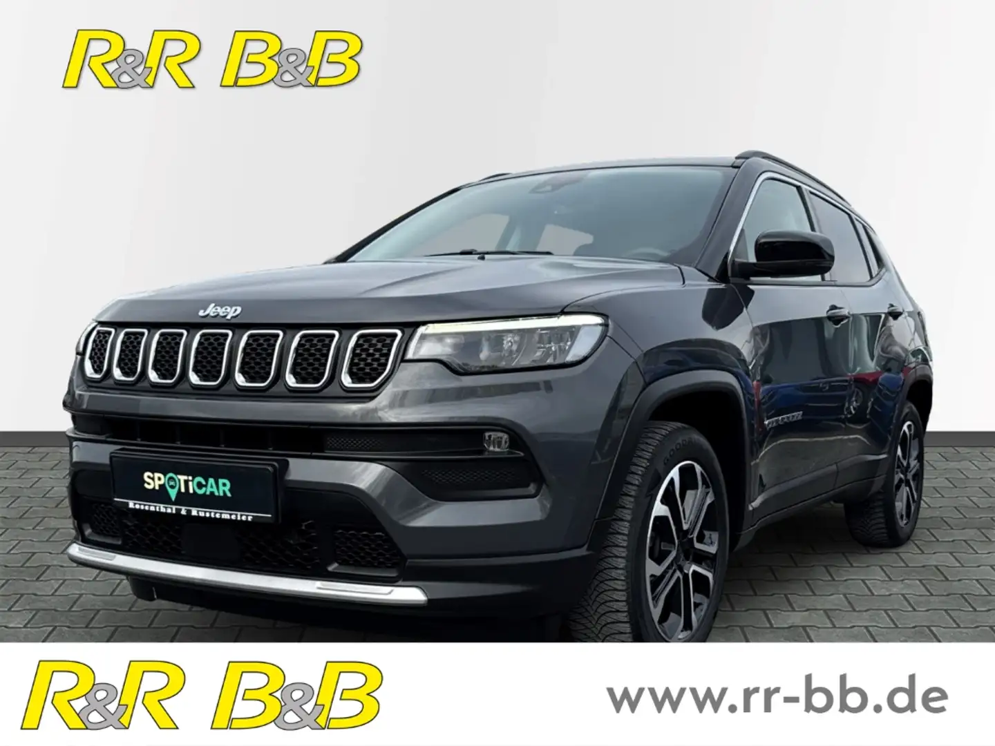 Jeep Compass Limited FWD 1.5 MultiAir Mild Hybrid AT SHZ+CARPLA Grigio - 1