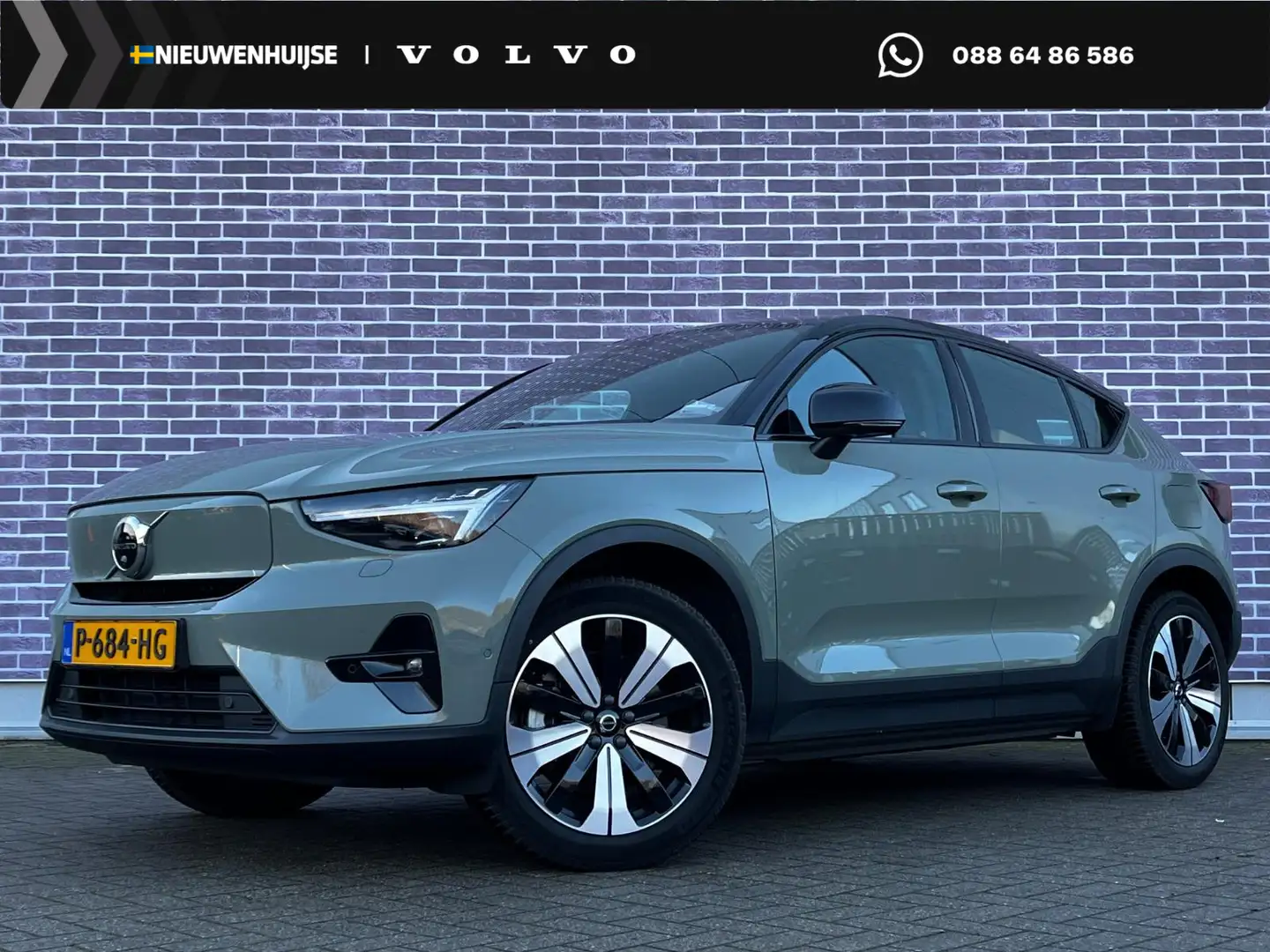 Volvo C40 Recharge Twin Intro Edition 78 kWh | Trekhaak | Ad Vert - 1