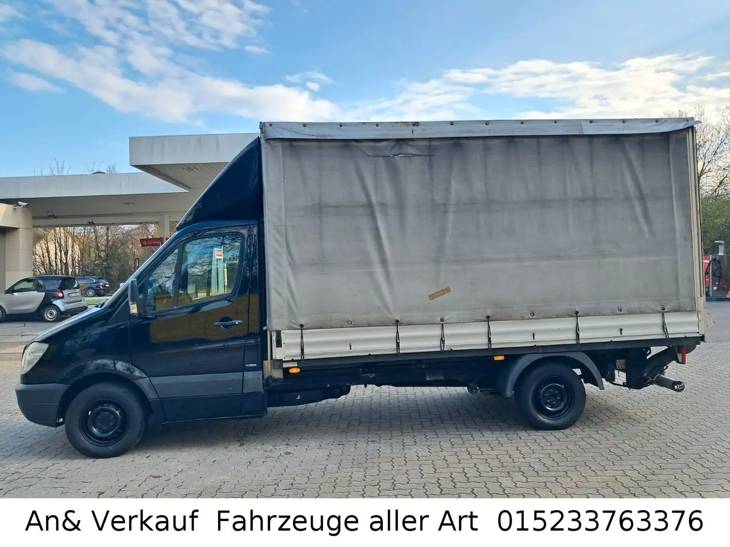 Mercedes-Benz Sprinter II Pritsche /313 CDI Ladebordwand Schwarz - 2