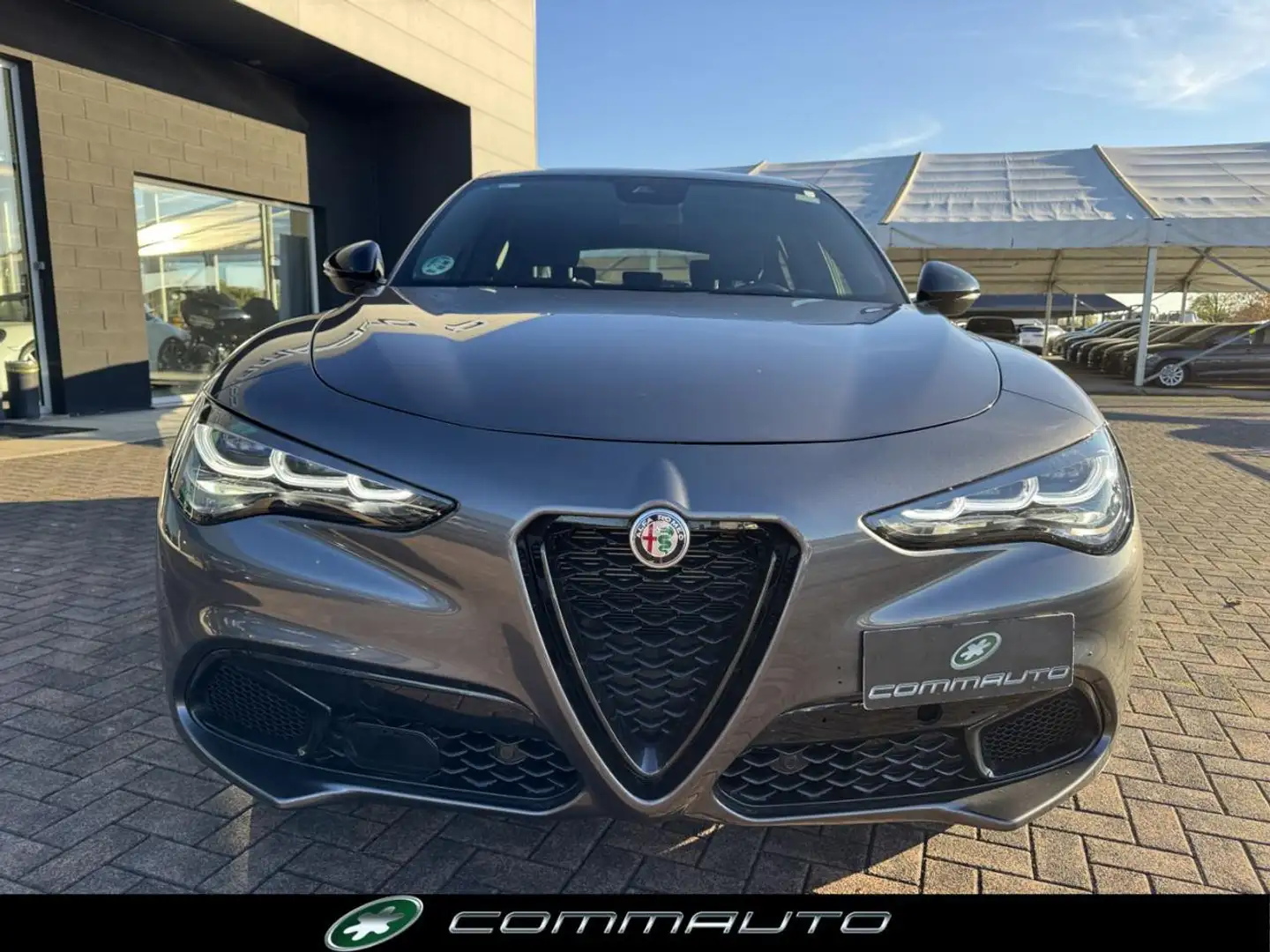 Alfa Romeo Stelvio 2.2 Turbodiesel 160 CV AT8 RWD Sprint Grigio - 2