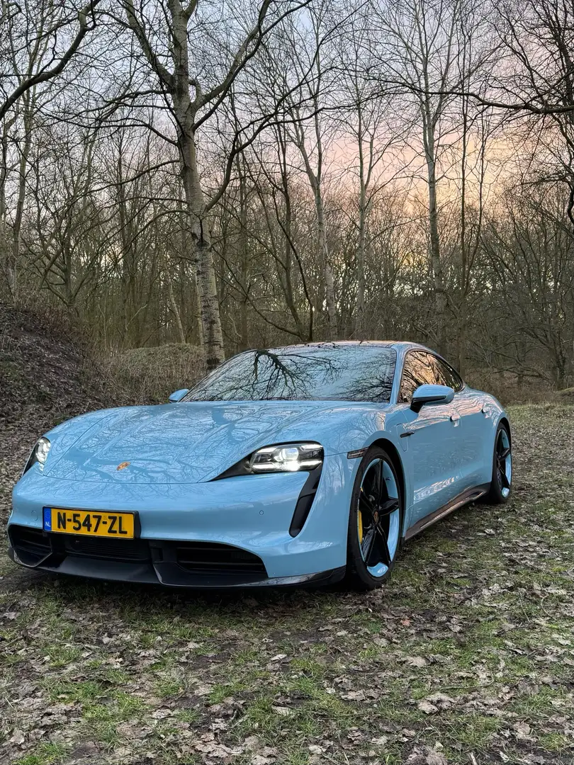 Porsche Taycan Taycan Turbo S Blauw - 1
