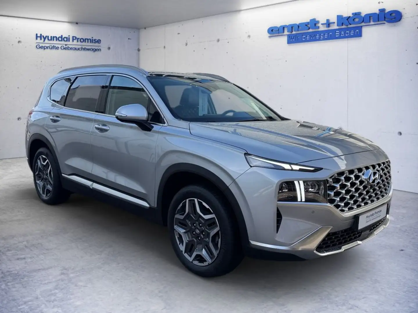 Hyundai SANTA FE 1.6 HEV 4WD Prime Silber - 2