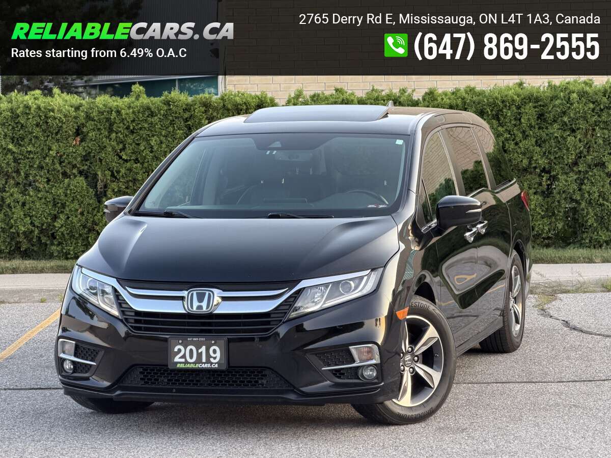 2019 Honda Odyssey EX-L | No-Accident | Leather | Pwr Doors | Loaded