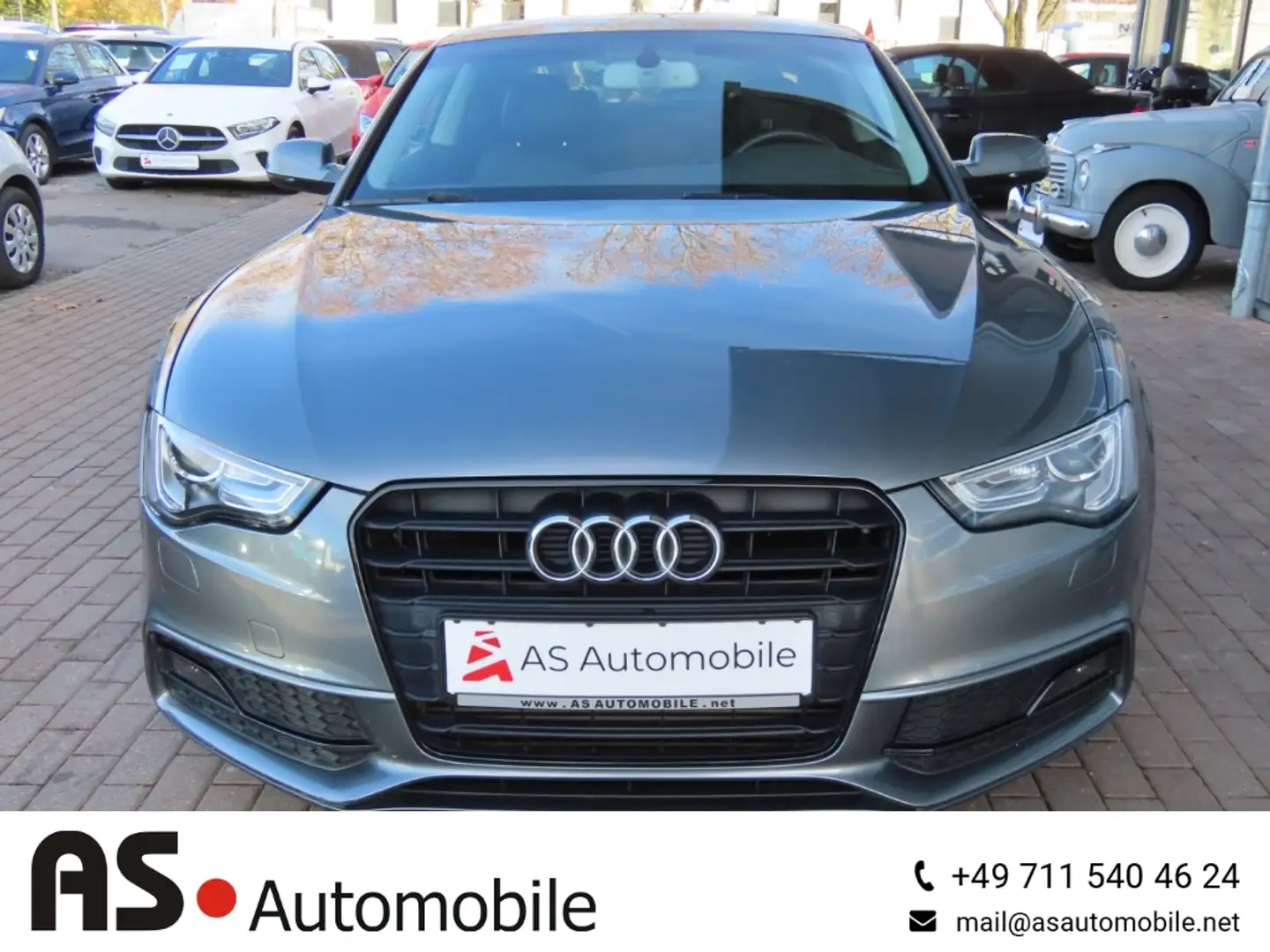 Audi A5 Coupe 1.8TFSI S-line 1.Hd*Navi*Leder*SHZ*PDC Grau - 2