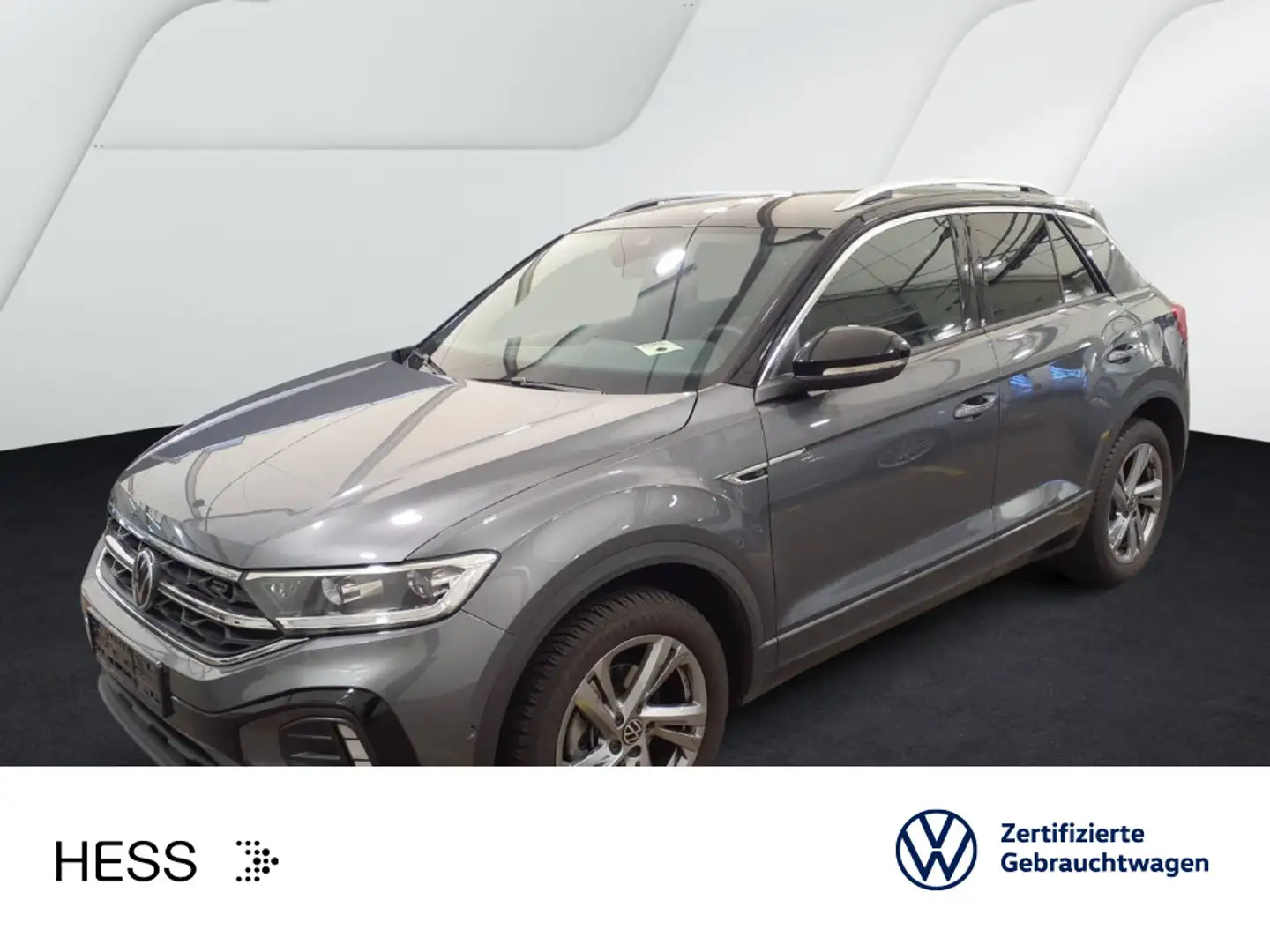 Volkswagen T-Roc T-ROC 1.5 TSI DSG R-LINE*AHK*KAMERA*NAVI*LED*17Z Gris - 1