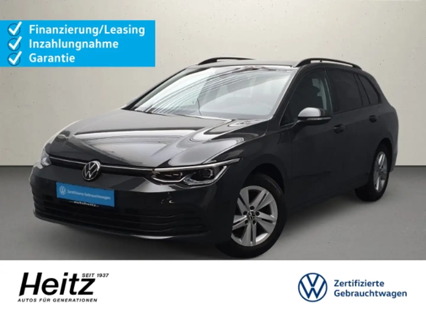 Volkswagen Golf Variant 1.5 TSI Life Standhzg AHK LED SHZvh Gris - 1