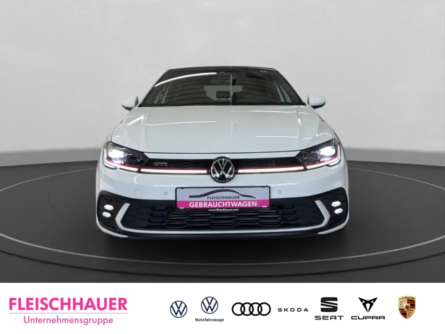 Volkswagen Polo GTI VI 2.0 TSI MATRIX+PANO+ACC+RFK+SPORT-FAHRWERK+ Weiß - 2