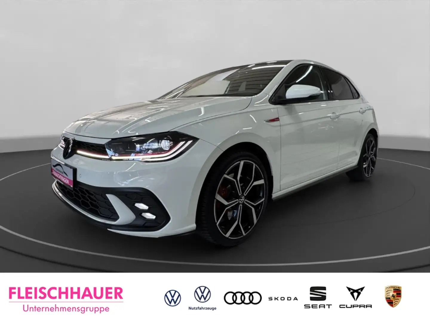 Volkswagen Polo GTI VI 2.0 TSI MATRIX+PANO+ACC+RFK+SPORT-FAHRWERK+ Weiß - 1