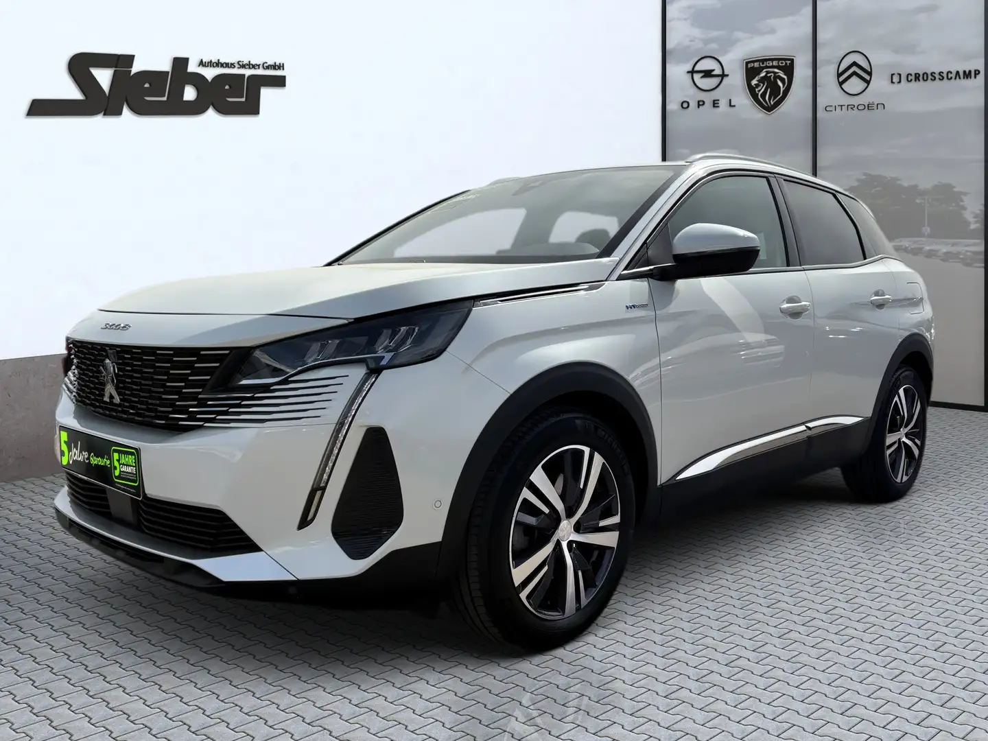 Peugeot 3008 Allure Pack Kamera Navi Sitzhzg PDC Weiß - 2