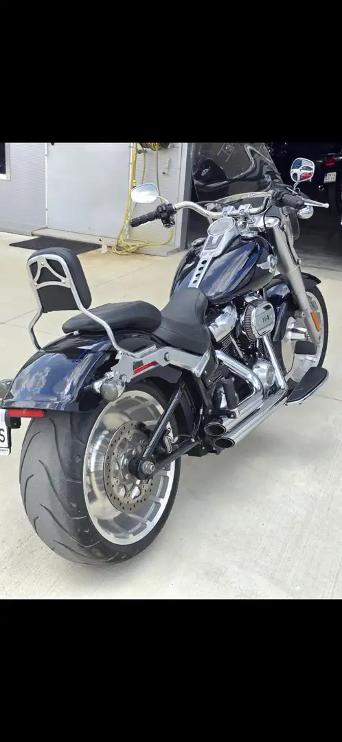 Harley-Davidson Fat Boy Abs combinat,tempomat, Azul - 2