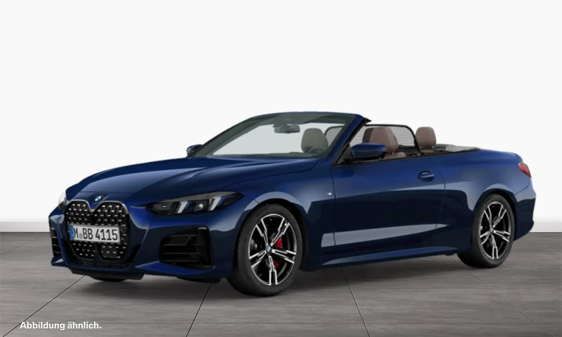 BMW 430 i xDrive Cabrio M Sportpaket HK HiFi DAB LED Bleu - 1